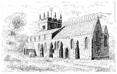 Image: drawing of St. Mary's Church